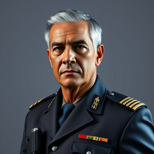 Generated portrait of Commander Shepherd