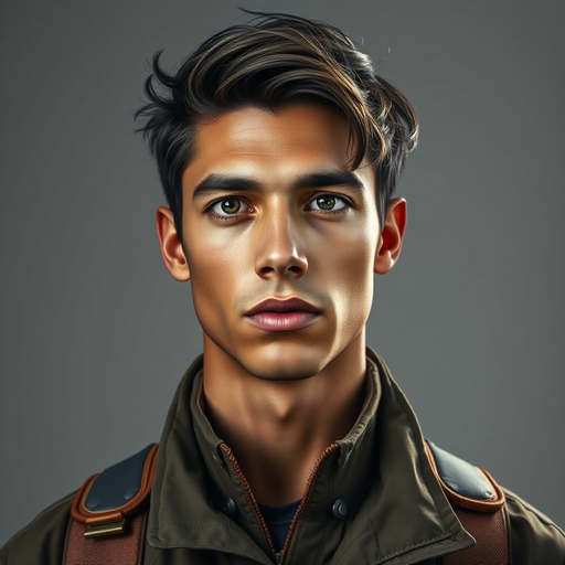 Generated portrait of Harlan 'Sparks' Keelcomb