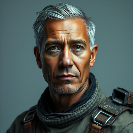 Generated portrait of Pike Shalekin
