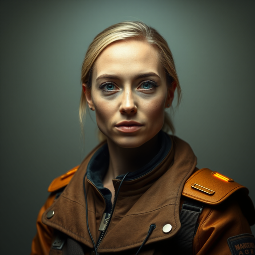 Generated portrait of Naime Foss